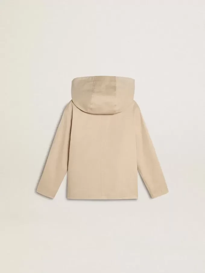 Trenchcoat voor kinderen met uitneembaar binnenvest