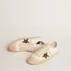 V-Star LTD in nappa met ponyhuidster en zilveren hiellip