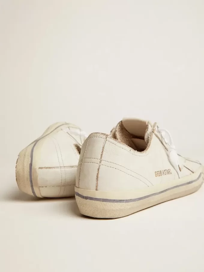 V-Star voor dames in vintage-effectleer