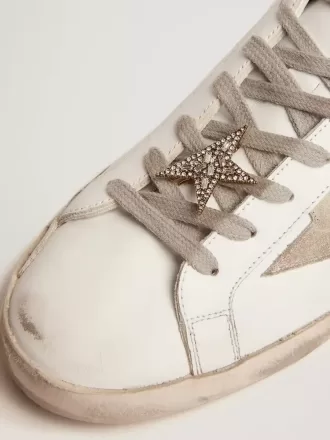 Vetersluiting met sterclip in antiek goudkleur