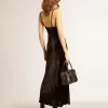 Vita-tas in zwart distressed leer met gouden details
