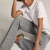 White Star Collection T-shirt met gouden glitterster op de voorkant