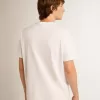 White Star Collection T-shirt met zwarte ster op de voorkant