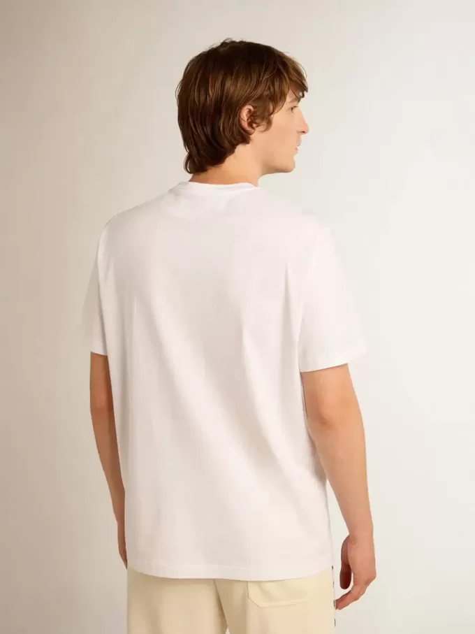 White Star Collection T-shirt met zwarte ster op de voorkant