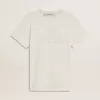 Wit T-shirt voor dames met print op de voorkant