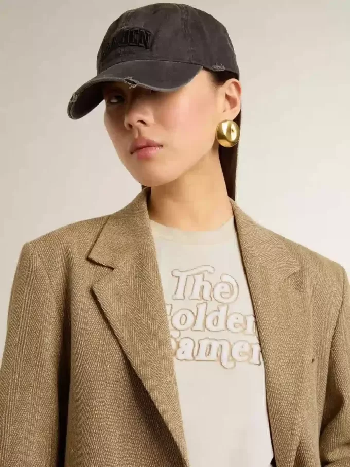 Wit T-shirt voor dames met print op de voorkant