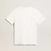 Wit T-shirt voor heren met distressed-afwerking