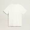 Wit T-shirt voor heren met distressed-afwerking