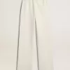 Witte katoenen joggingbroek voor dames