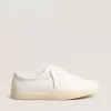 Yatay Model 1B duurzame sneakers met wit bio-based bovenwerk en witte Y