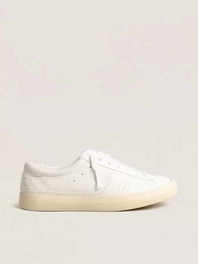 Yatay Model 1B duurzame sneakers met wit bio-based bovenwerk en witte Y