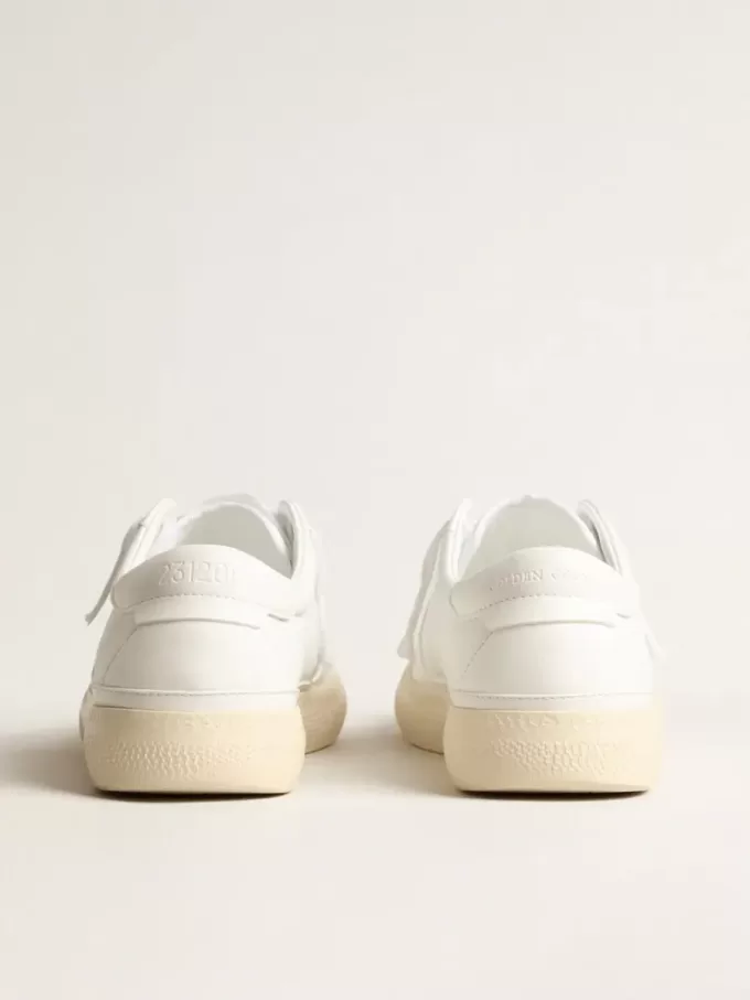 Yatay Model 1B duurzame sneakers met wit bio-based bovenwerk en witte Y