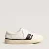 Yatay Model 1B duurzame sneakers met wit bio-based bovenwerk en zwarte Y