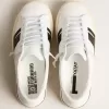 Yatay Model 1B duurzame sneakers met wit bio-based bovenwerk en zwarte Y