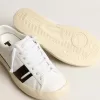 Yatay Model 1B duurzame sneakers met wit bio-based bovenwerk en zwarte Y