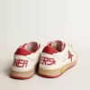 Young Ball Star in nappa met rode leren ster en hielstuk