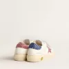 Young May School van leer met glitterster en hielstuk