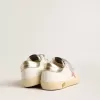 Young Old School in leer met metallic perzikkleurige leren ster