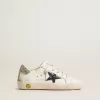 Young Super-Star in leer met glitterster en hielbandje