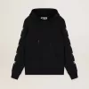 Zwart Alighiero Star Collection-sweatshirt met contrasterende witte sterren
