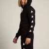 Zwart Alighiero Star Collection-sweatshirt met contrasterende witte sterren