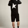Zwart Alighiero Star Collection-sweatshirt met contrasterende witte sterren