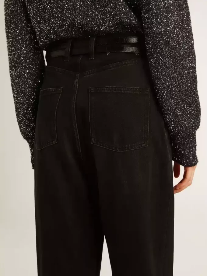 Zwarte damesjeans