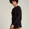 Zwarte damesshorts met ton sur ton ster
