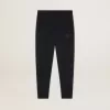 Zwarte joggingbroek voor heren met ster op de voorkant