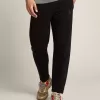 Zwarte joggingbroek voor heren met ster op de voorkant
