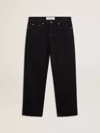 Zwarte one-wash jeans voor heren