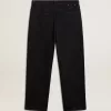 Zwarte one-wash jeans voor heren