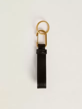 Zwarte sleutelhanger