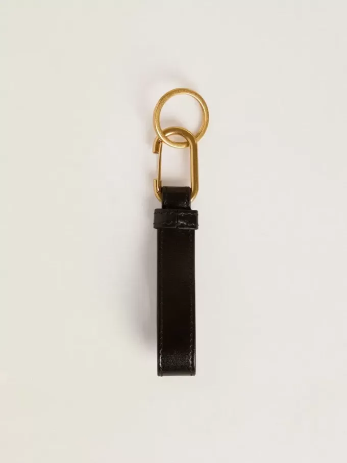 Zwarte sleutelhanger